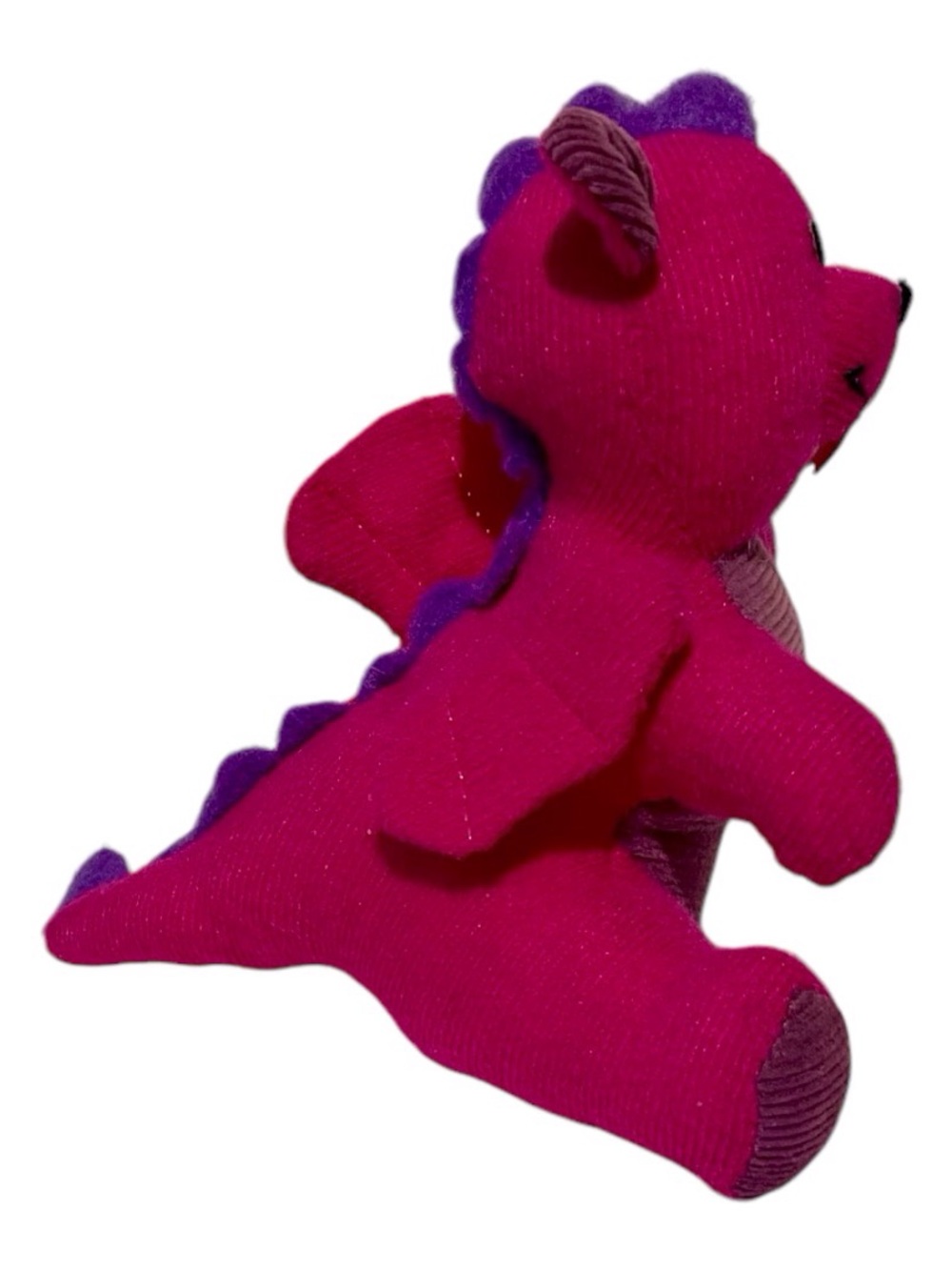Vintage Stuffed small Fairy Dragon, 5in - Picture 2 of 7